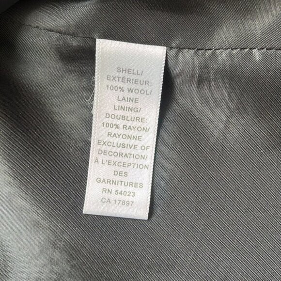 Banana Republic Vintage Wool Boucle Tweed Classic Lady Blazer Jacket - Picture 7 of 8